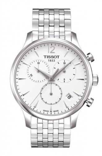 Tissot Tradition Chronograph Stainless Steel / Silver / Bracelet